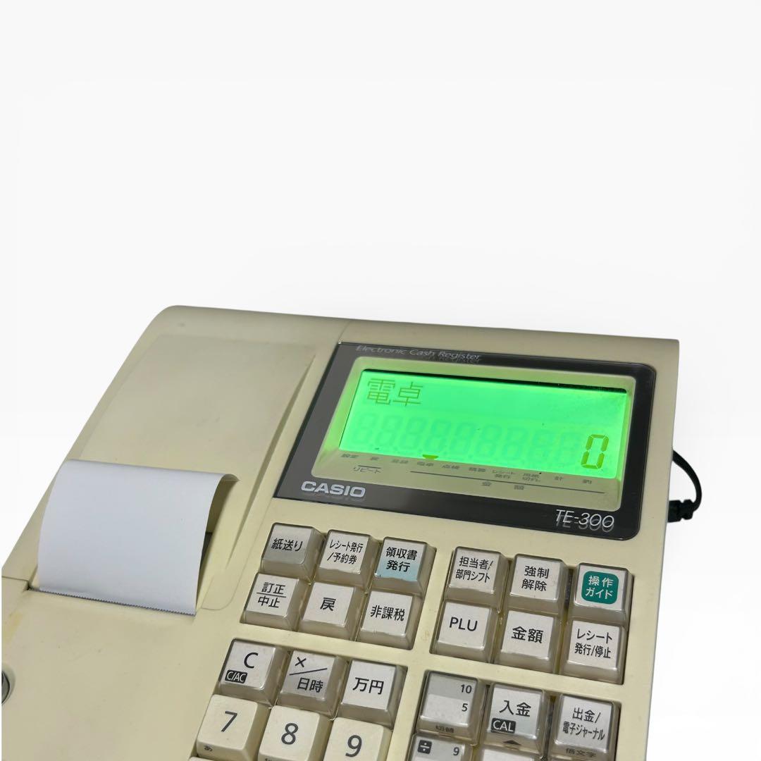 レジスター TE-300 CASIO