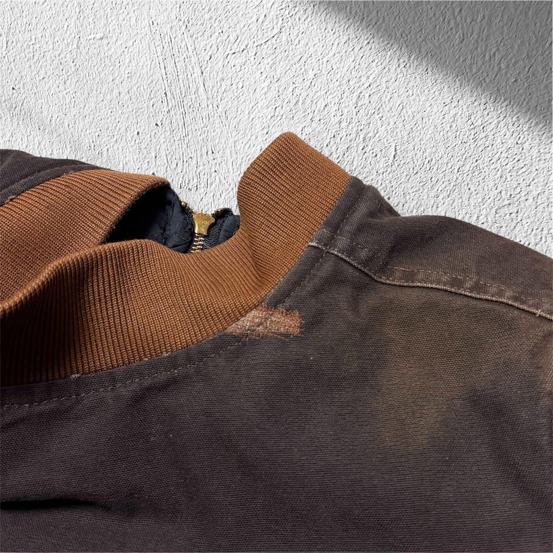 Carhartt ダックベスト V02 ダークブラウン メキシコ製 XLサイズ