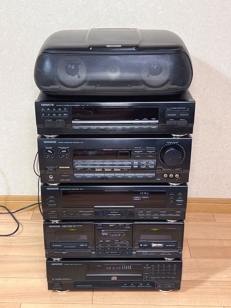 KENWOOD ケンウッド シリーズ　コンポセット稀少　ステレ ジャンク品