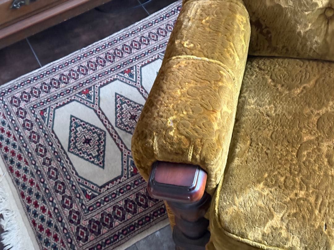 ②カリモク　karimoku レトロ　ビンテージ　ソファ　クラシック　IZ