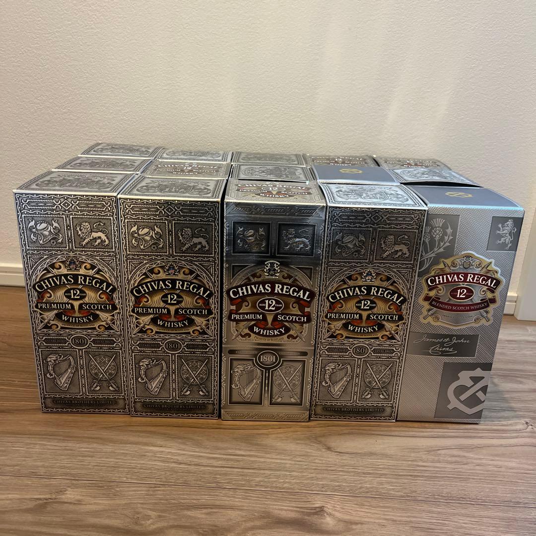 シーバスリーガル12年　未開栓　15本まとめ売り