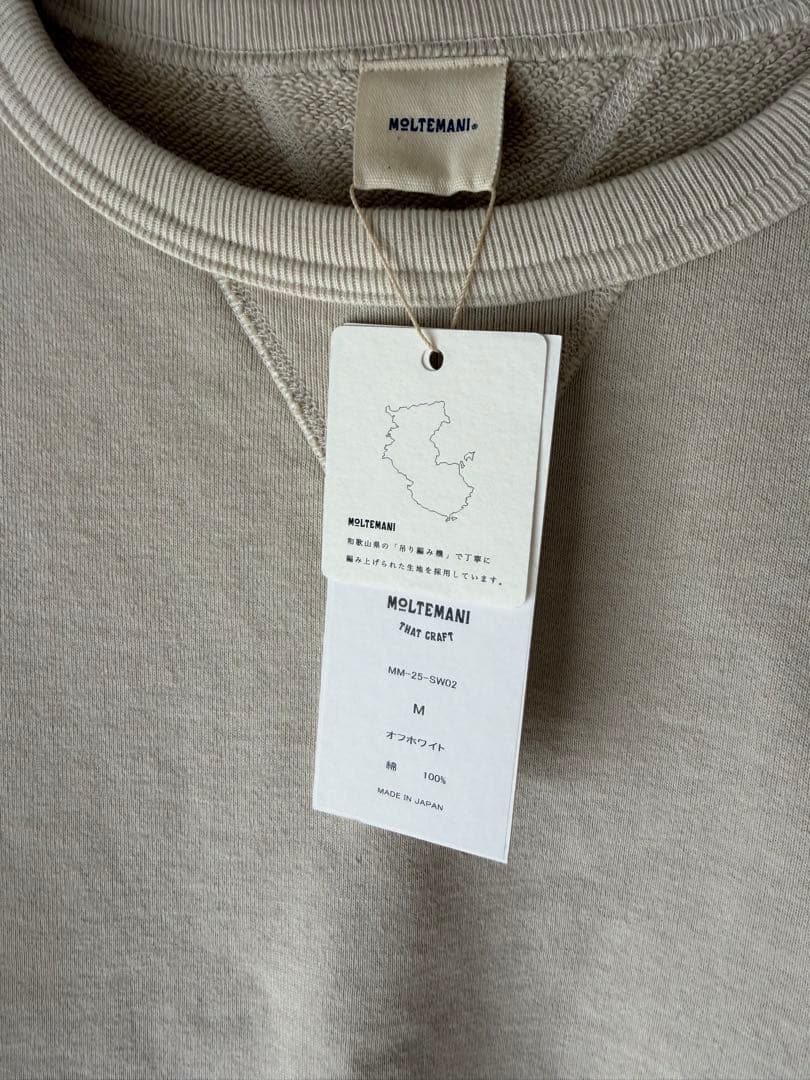 MOLTEMANI スウェット 12oz