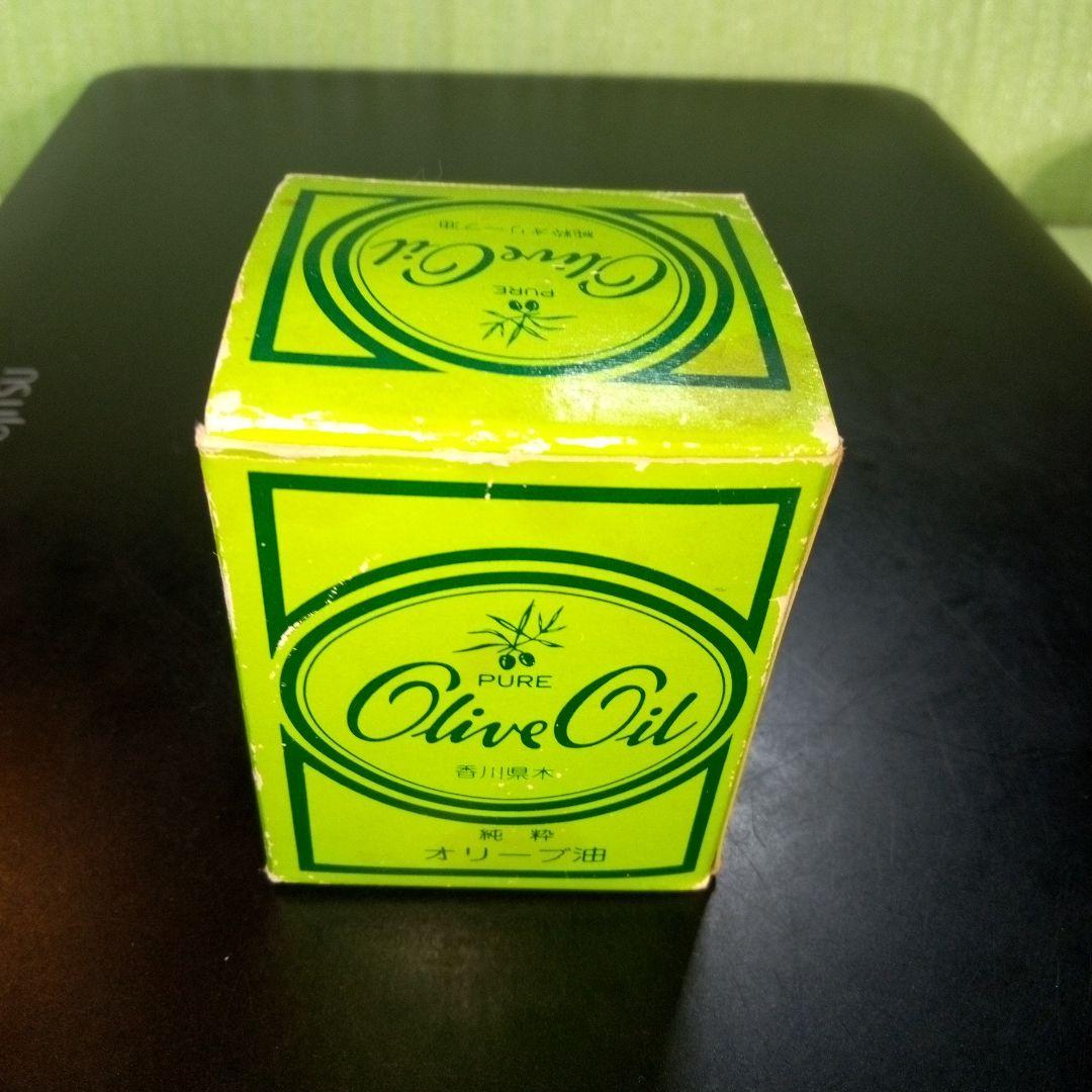 純粋オリーブ油　香川県木　有限会社月の友　使用済み品　レア　希少　レトロ