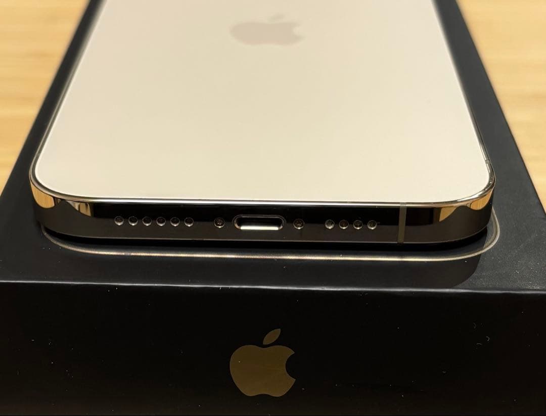 【新品バッテリー】iPhone 12 PRO MAX 128GB ゴールド　本体