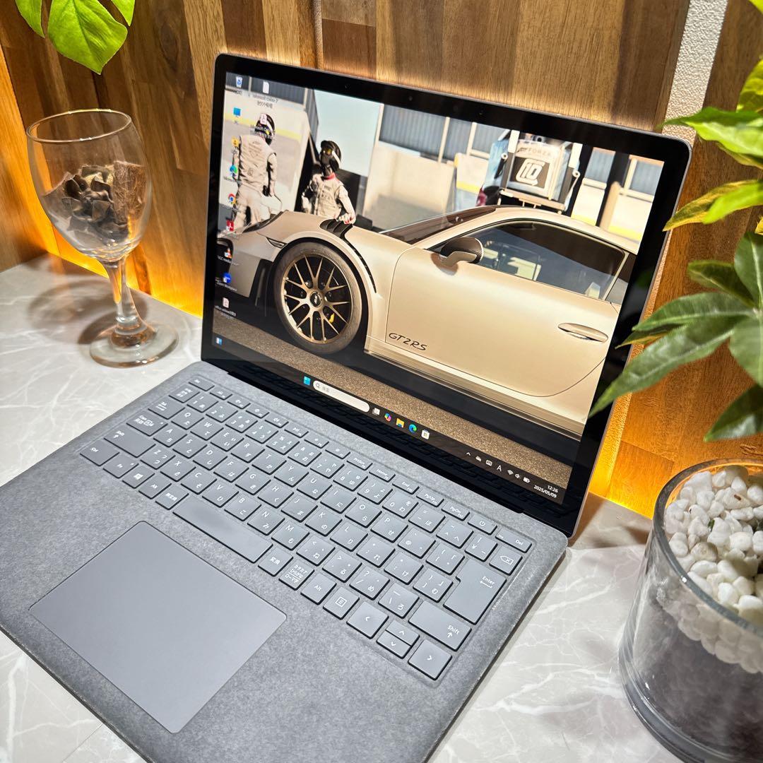 大人気‼️Surface Laptop 4☘プラチナ☘第11世代☘ノートパソコン