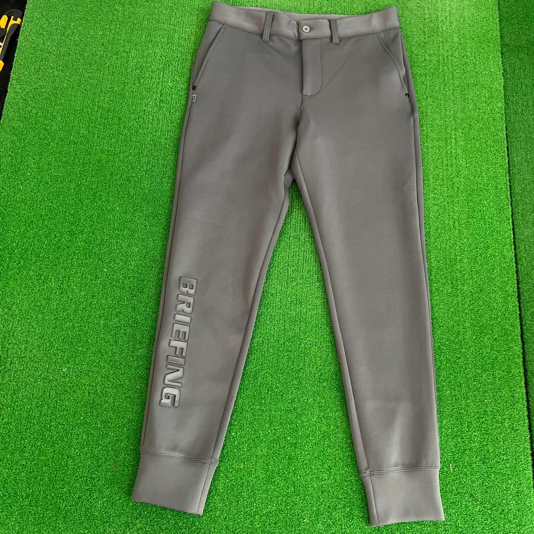 ブリーフィング ゴルフ 3Dロゴ ストレッチジョガータイプパンツ　サイズL