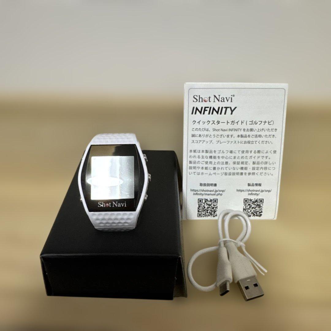 【未使用】ShotNavi INFINITY M10 GPSゴルフナビ