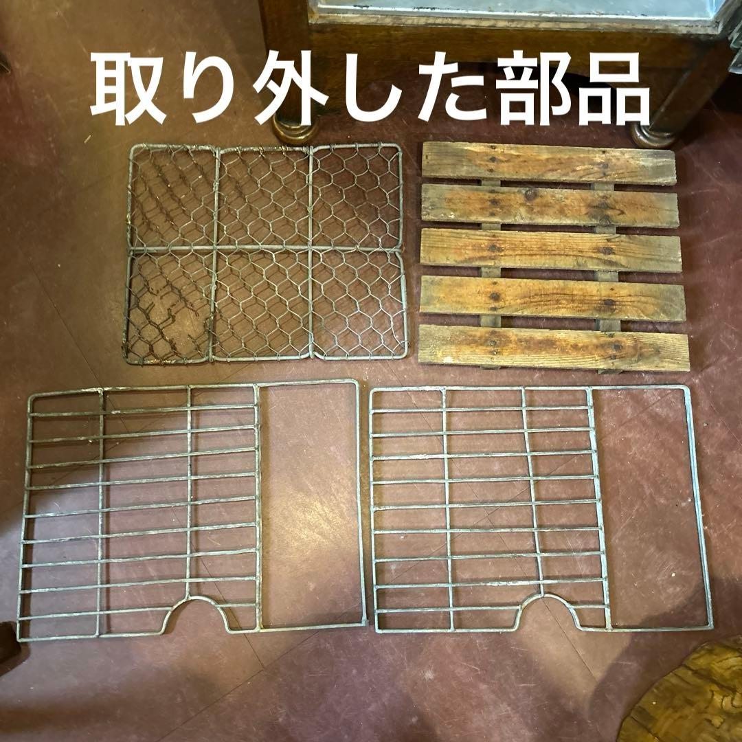 戦前　にびき冷蔵庫　チェスト　什器