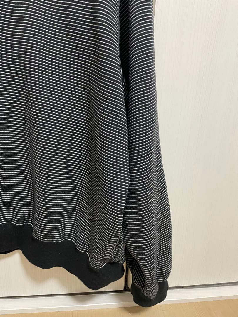 ENNOY BORDER CREW NECK SWEAT エンノイ XXL