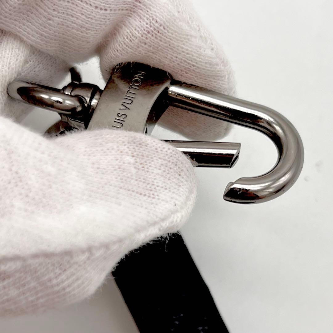 ルイヴィトン ポルトクレ・ドラゴンヌ キーホルダー モノグラム エクリプス