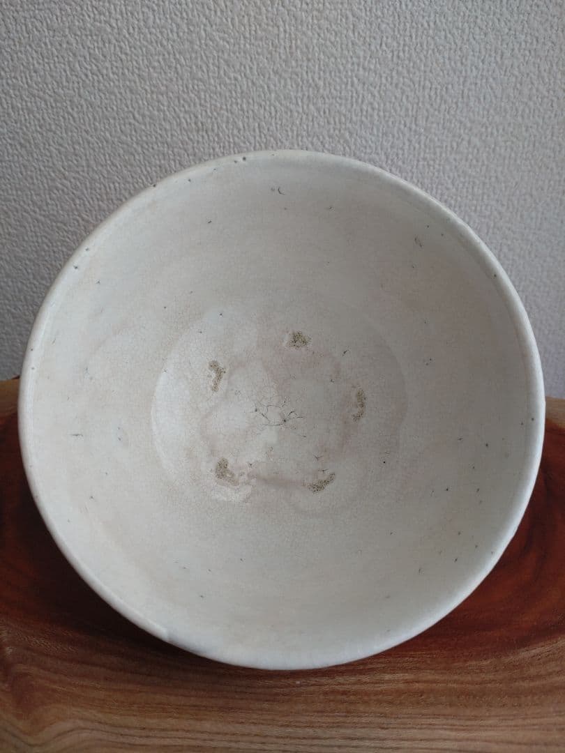 【最上級】中里重利　唐津粉引茶盌　三好茶碗