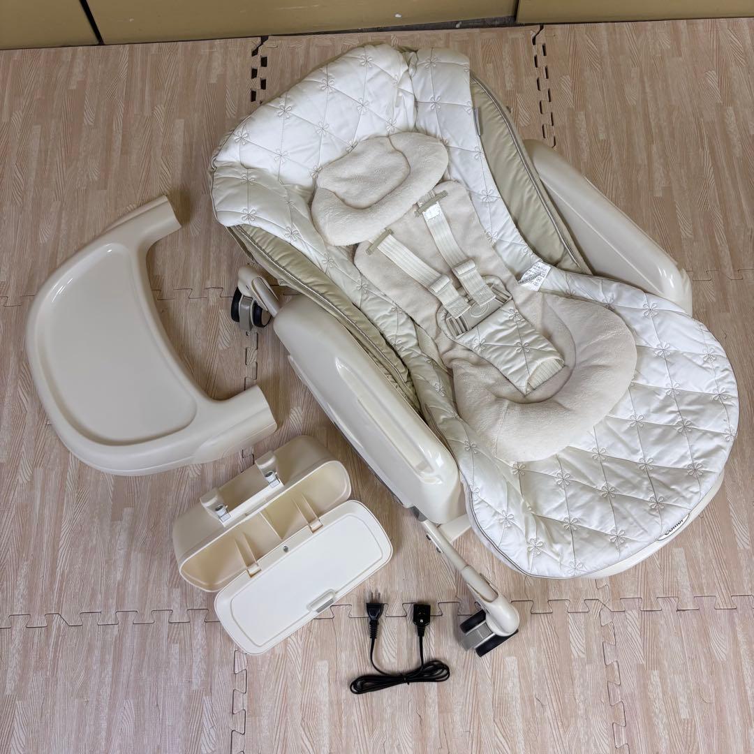 クリーニング済　☆綺麗☆　コンビ　ハイロー　電動式　フェアレットオートスイング