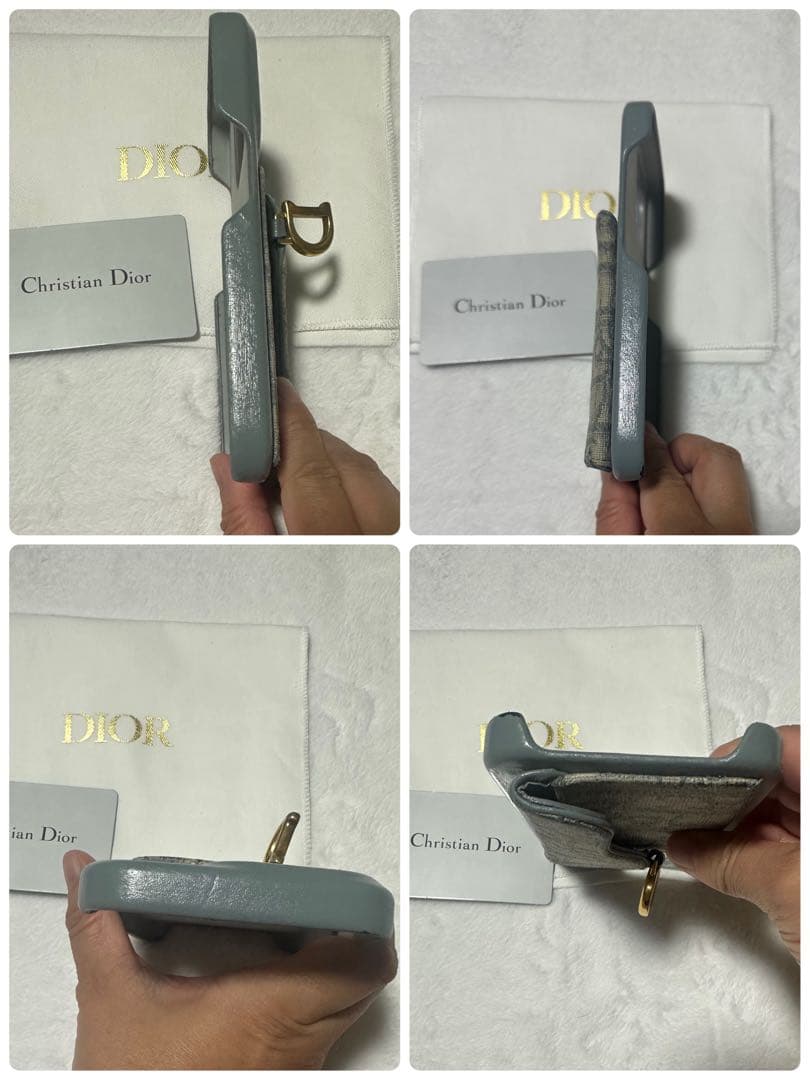 最終価格 DIOR iPhone14プロ トロッター サドルケース