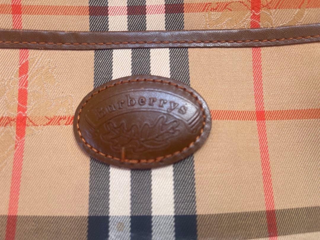 バーバリー ノバチェック ショルダーバッグ ヴィンテージ 正規品