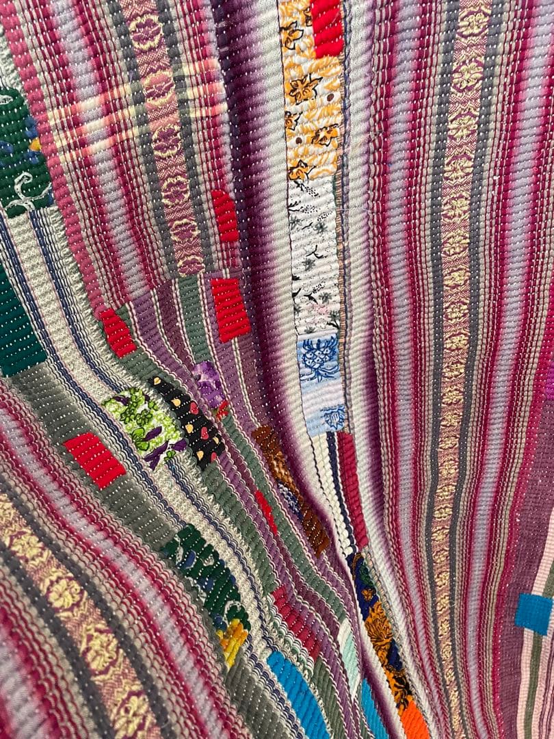 ※限定saleꕥ未使用ꕥヴィンテージラリーキルト カンタキルトマルチカバーラグ