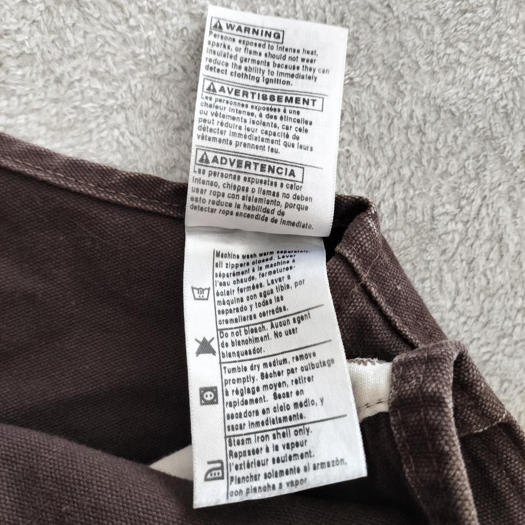 やなさん^_^USA製 00s カーハート ダブルニー オーバーオーR27