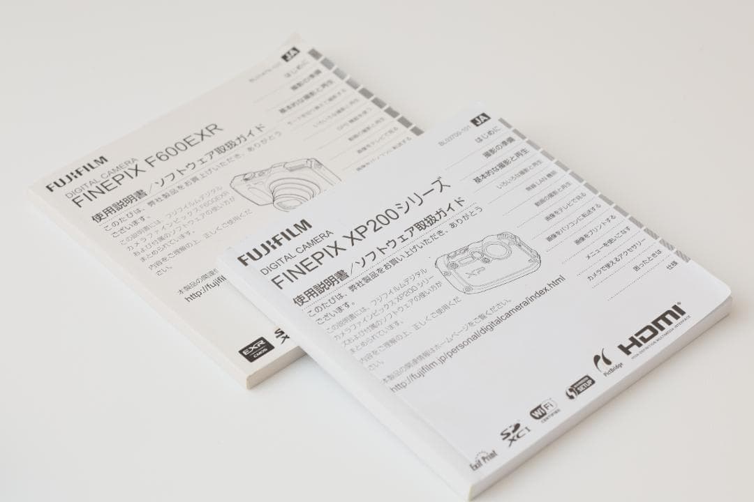 FUJIFILM FinePix ２台セット　XP200 防水＆F600EXR