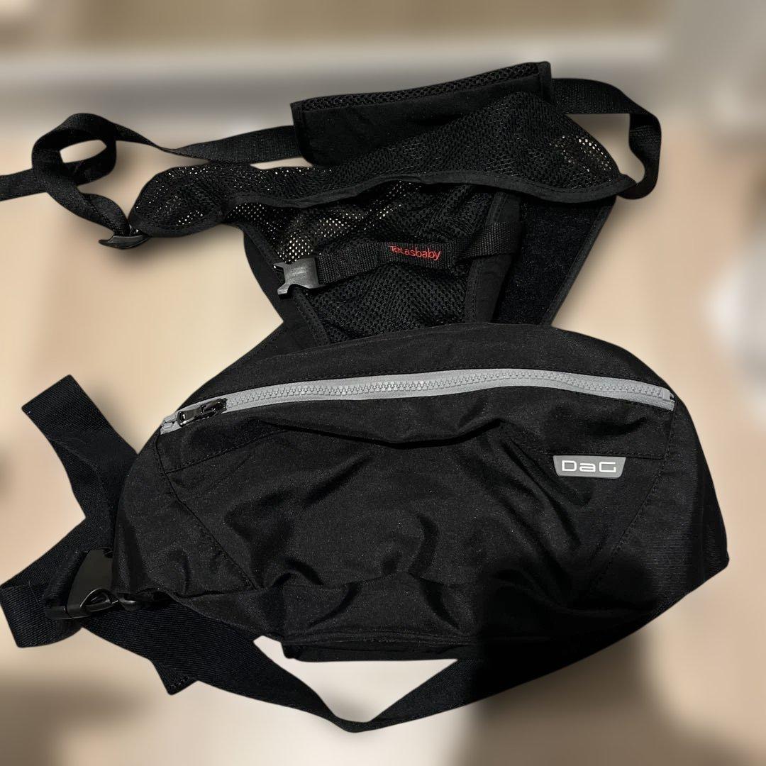 テラスベビー DaG3 ヒップシート ショルダー付き ブラック
