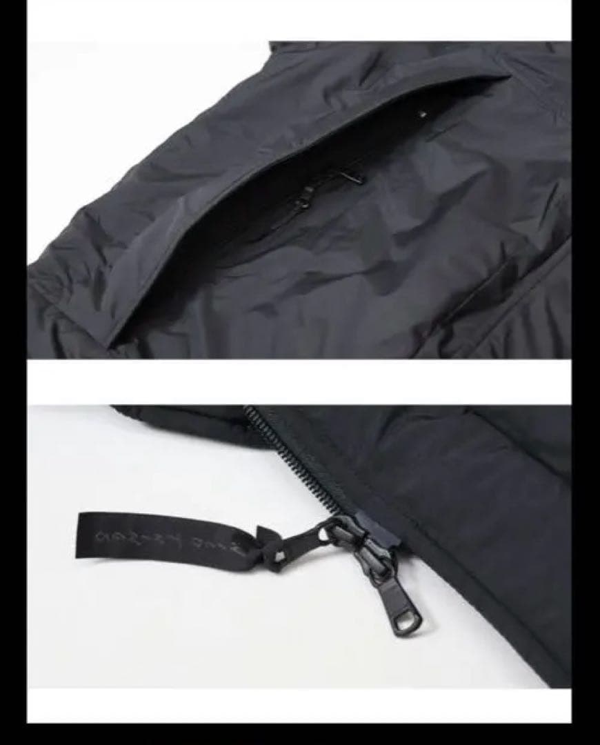 WILD THINGS MONSTER PARKA M ブラック