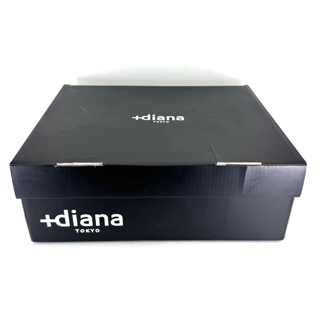 【+diana】 プラスダイアナ （23.5） ウェッジソール ショートブーツ