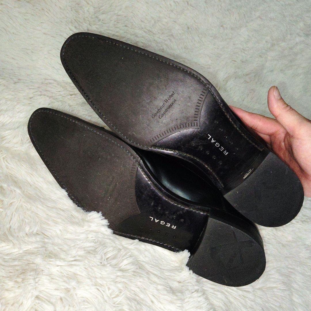 REGALリーガル　315R 冠婚葬祭　シューキーパー付き　黒　27