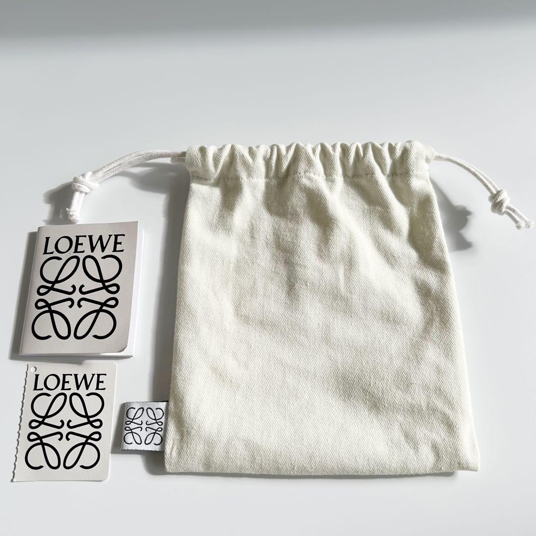 美品 ロエベ アナグラムロゴ　ジャガード＆カーフ　ショルダーバッグストラップ