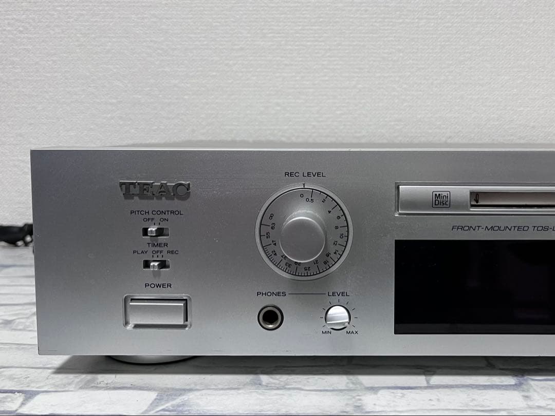①おまけ付き　稼働品　TEAC MDレコーダー　MD-5MKⅡ