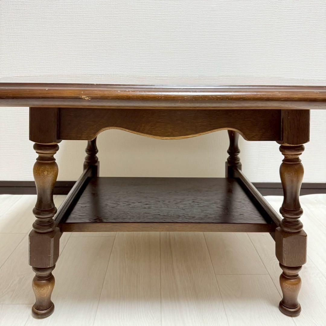 飛騨産業 キツツキマーク　サイドテーブル コーヒーテーブル レトロ 飛騨家具