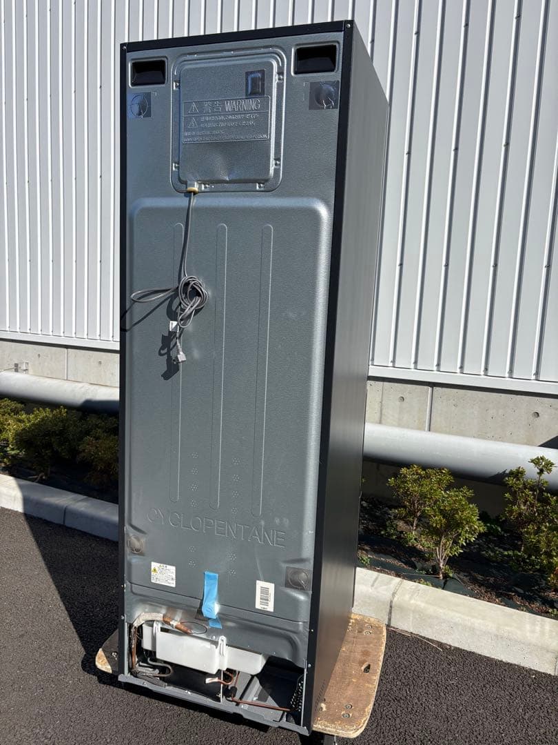 【255】 日立 自動製氷機付冷蔵庫 右開き375L 2020年製