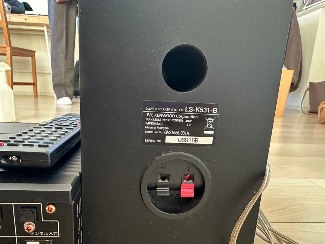 送料無料 動作確認済み ケンウッド K-531 ブラック