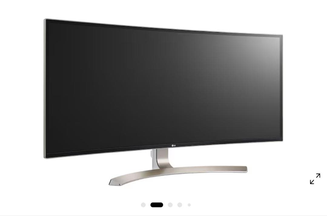 【最終値下‼︎】LG 37.5 曲面ウルトラワイドモニター 38UC99-W