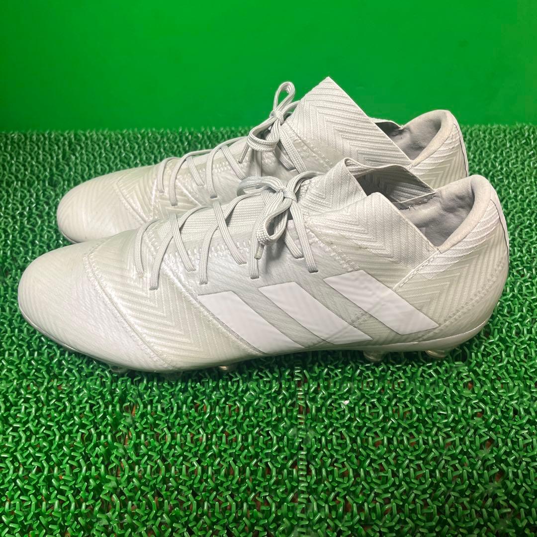 アディダス サッカースパイク ネメシス 18.2-ジャパン HG/AG(グレー)