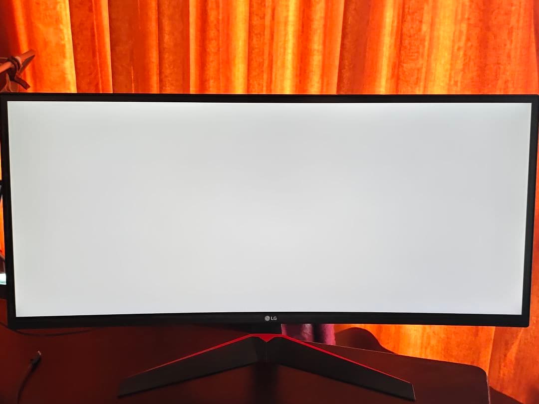 【最終値下げ】LG 144Hz 34インチ 曲面ウルトラワイドゲーミングモニター