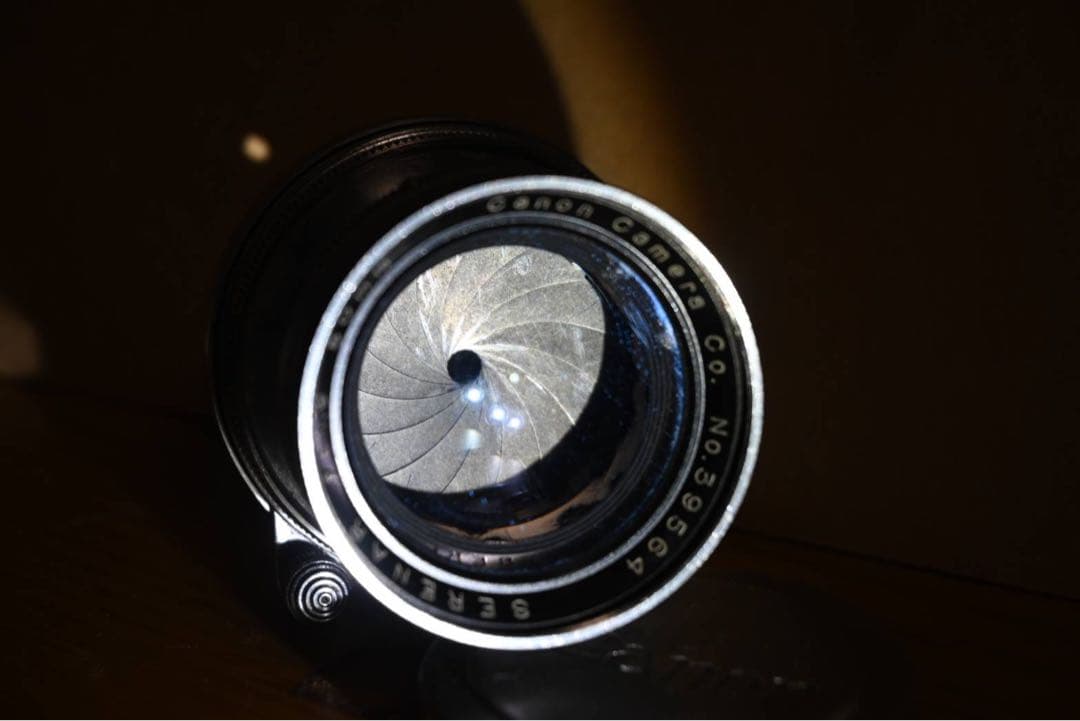 Canon Serenar 50mm F1.9 L39マウント 沈胴