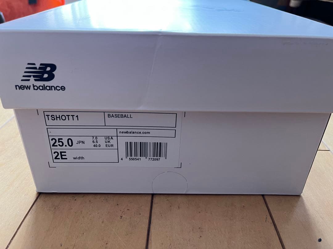 【新品・未使用】New Balance SO1 大谷翔平　25.0cm