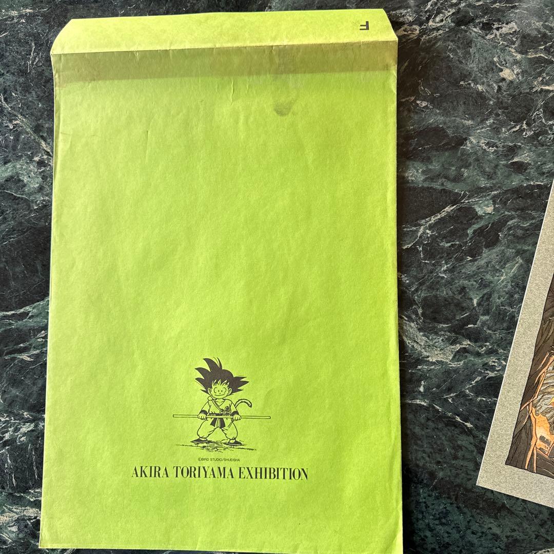 ドラゴンボール、鳥山明の世界展、複製原画、Fの封筒、クロノトリガー、B4サイズ