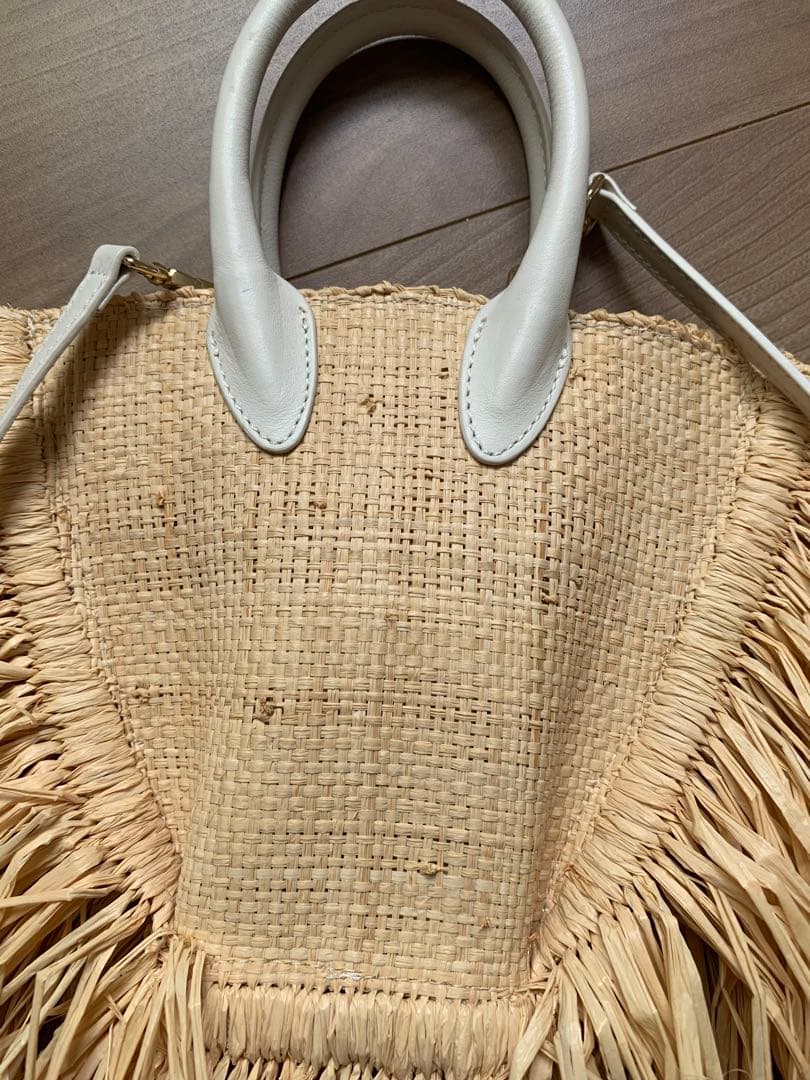 JACQUEMUS ラフィア　ミニ　バッグ　ショルダー