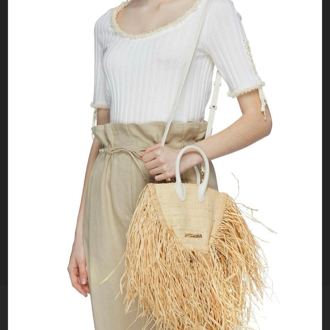 JACQUEMUS ラフィア　ミニ　バッグ　ショルダー