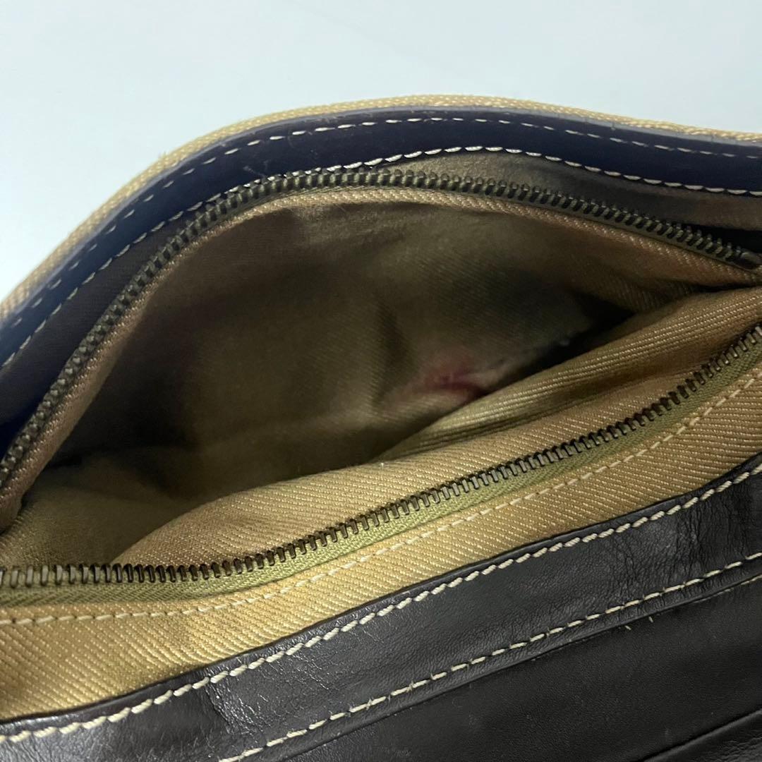 ✨未使用級✨　CELINE ショルダーバッグ　パリマカダム　デニム　レザー