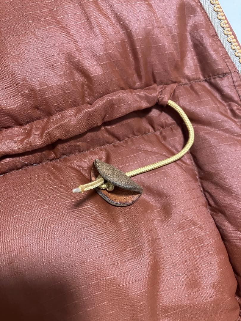 70s ノースフェイス 茶タグ ナイロン ダウンジャケット USA製 TALON