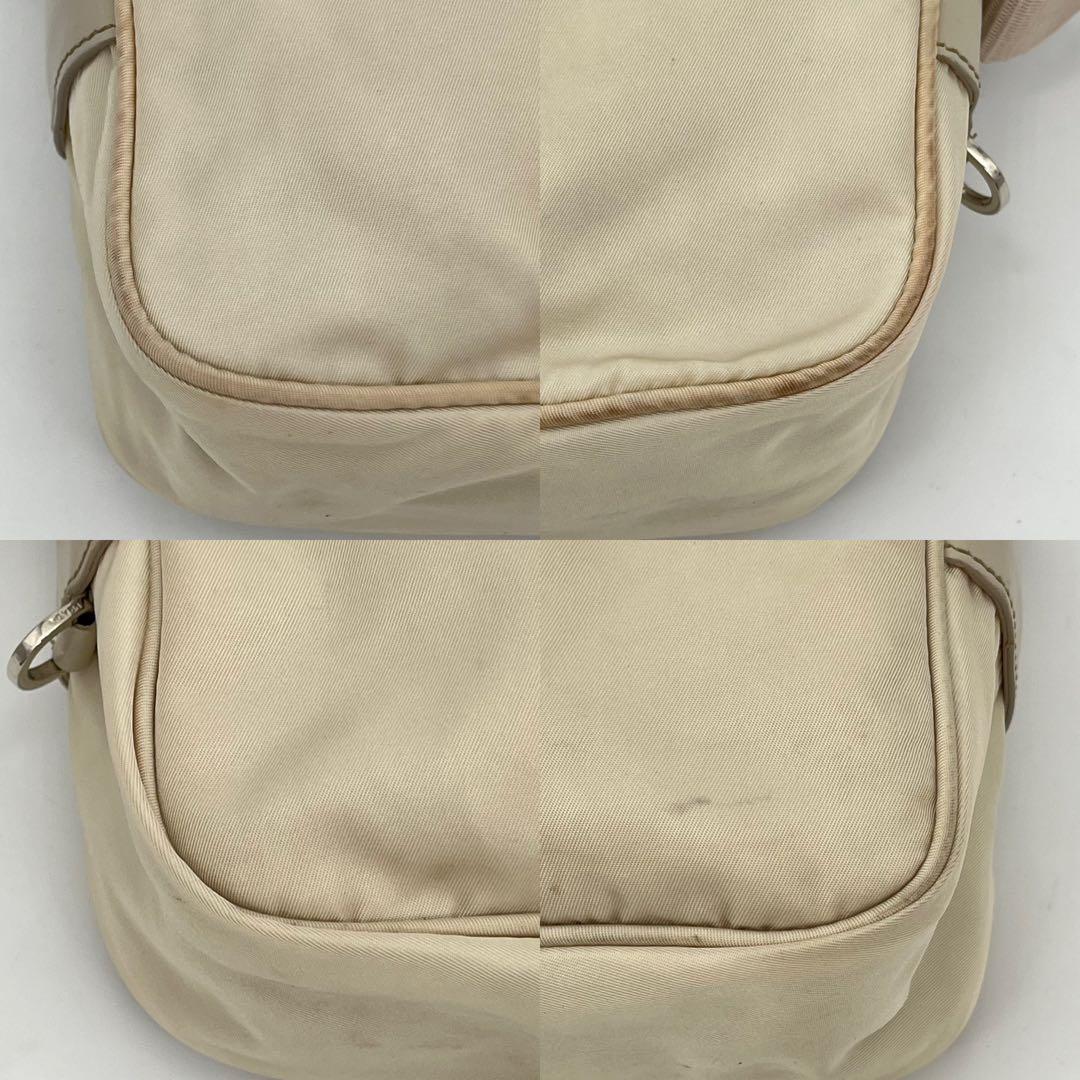 プラダ ショルダーバッグ カメラバッグ 斜めがけ 三角ロゴ ナイロン 男女可能