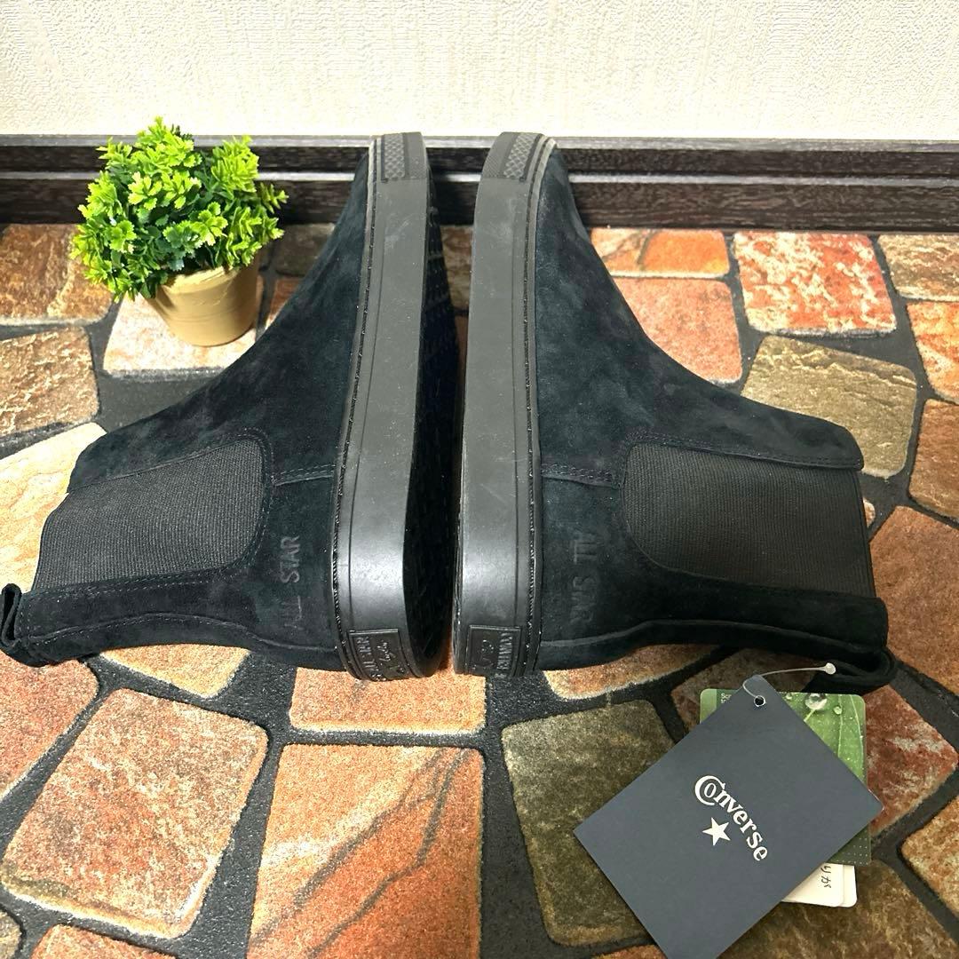 【コンバース】新品サイドゴアブーツ（24）ALL STAR COUPE スエード