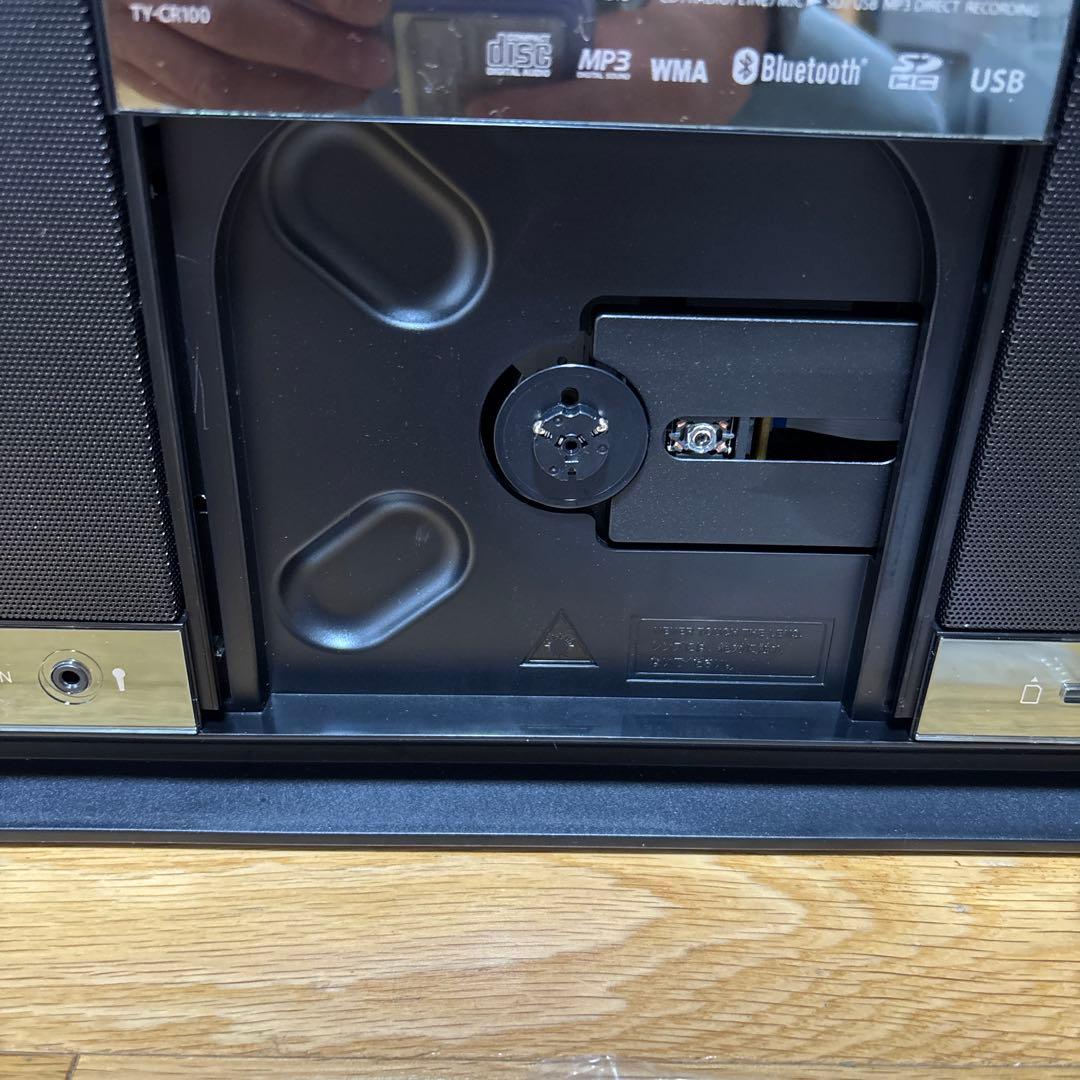 【新品】TOSHIBA TY-CR100 CD/SD/USBプレーヤー　箱付き