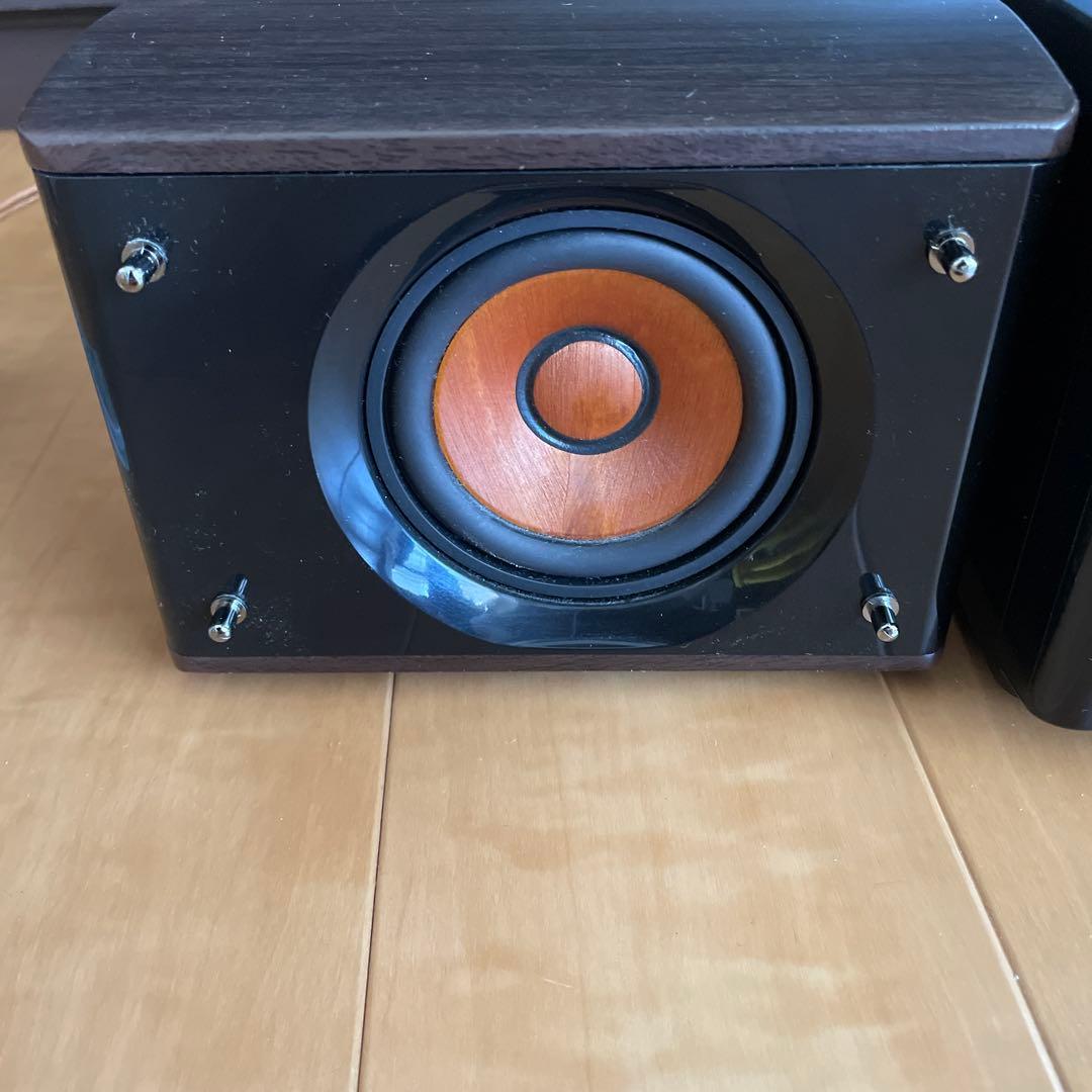 JVC ミニコンポ CDプレーヤー CA-EXS1- B ウッドコーン