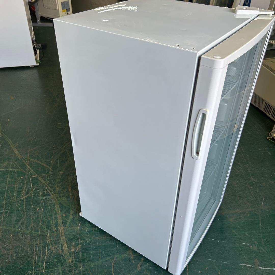 152業務用 冷蔵ショーケース オフィスコンビニ XW-105 左右開き 小型