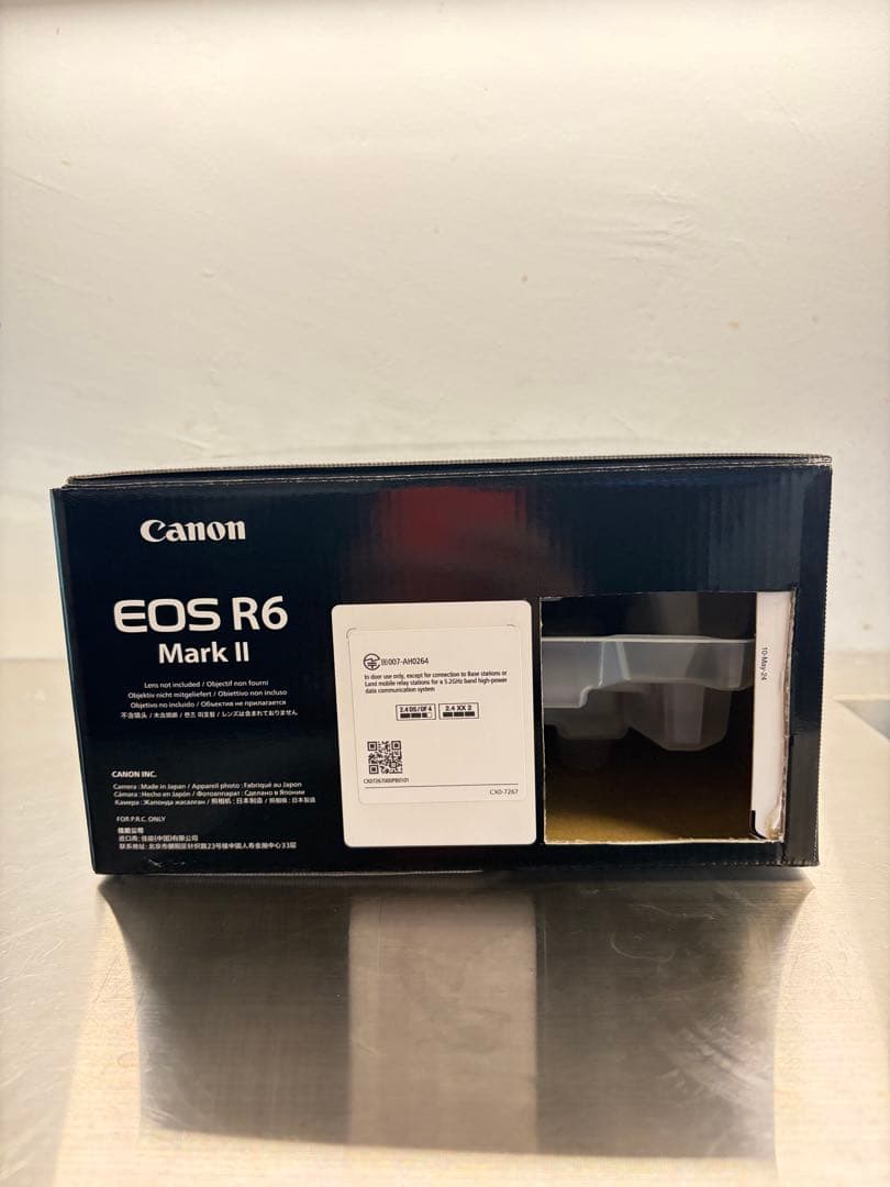 Canon EOS R6 Markll 2 ボディ　バッテリー付