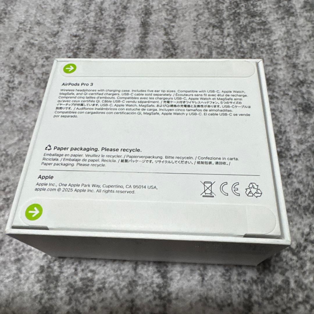 正規品　AirPods Pro 3 本体新品未使用未開封