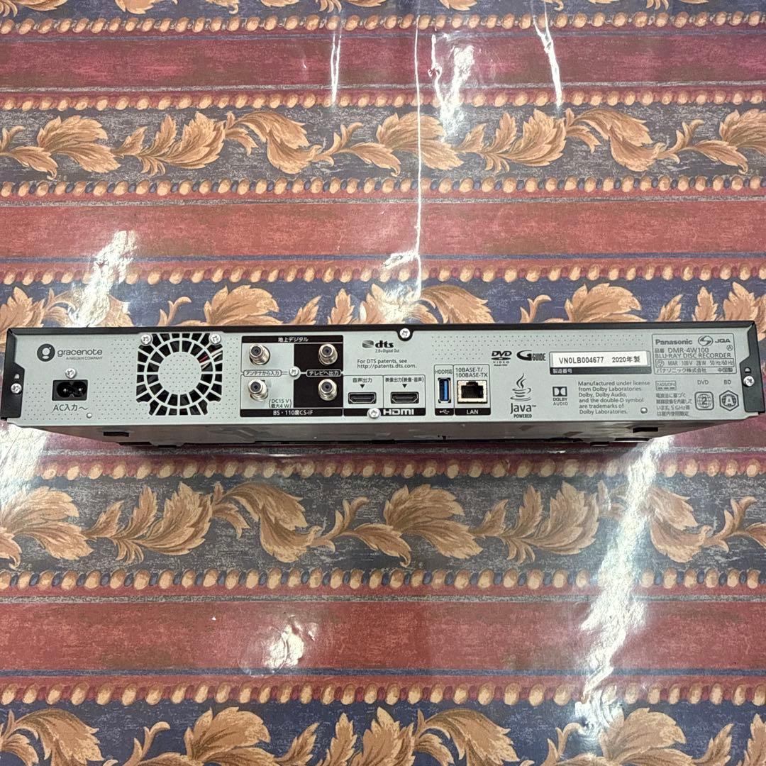 ブルーレイレコーダー　DMR-4W100 パナソニック