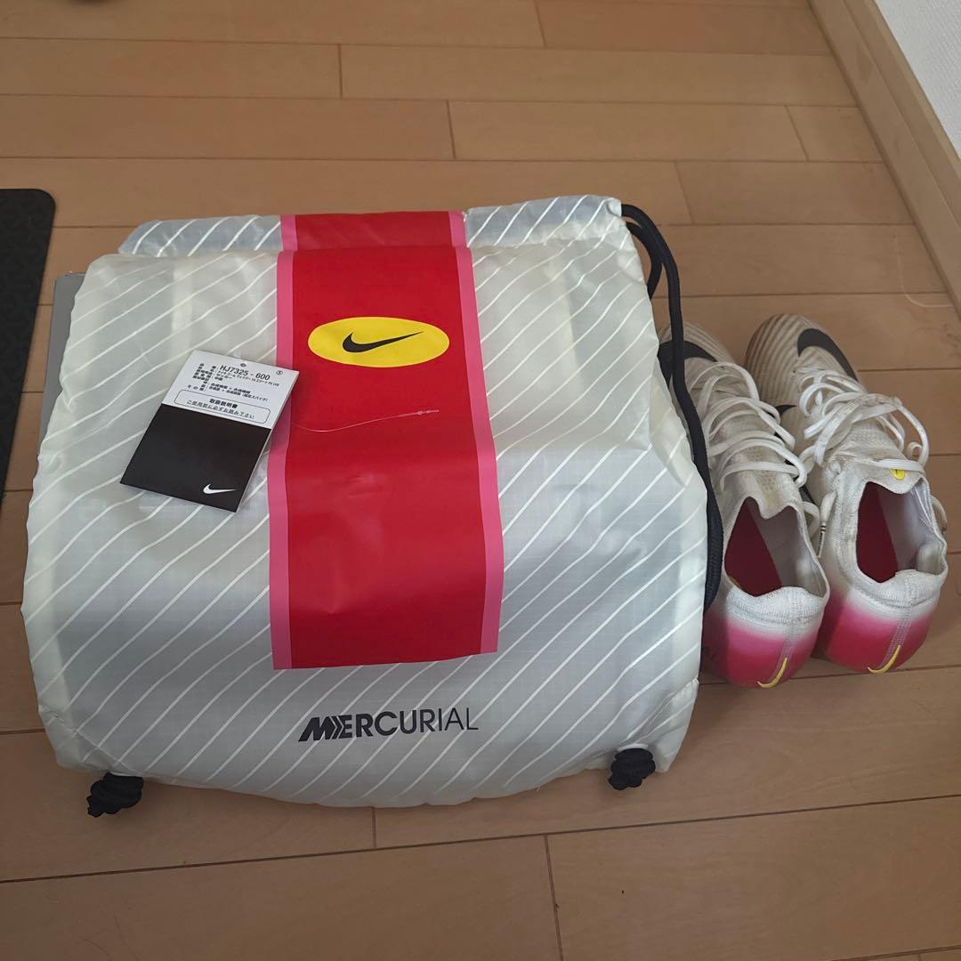 Nike Mercurial サッカーシューズ ホワイト/ピンク