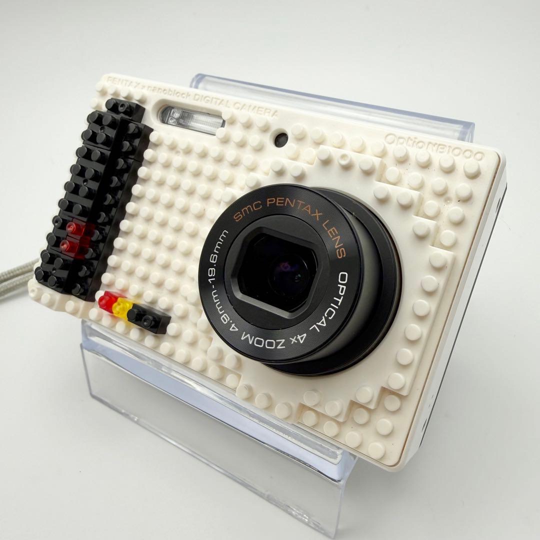 【箱付美品】PENTAX×nanoblock Optio NB1000 デジカメ